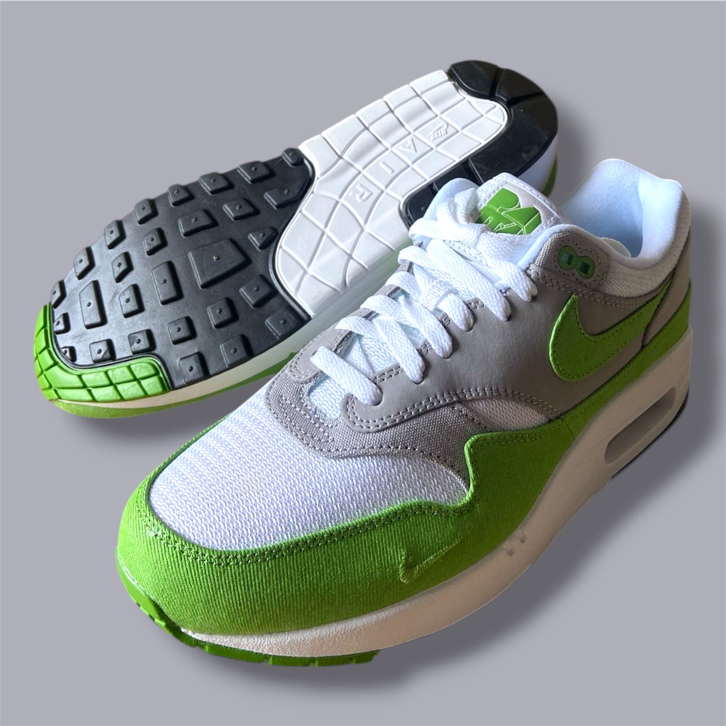 Nike x Patta Air Max 1 „Chlorophyll“ – EU 43 / US 9.5