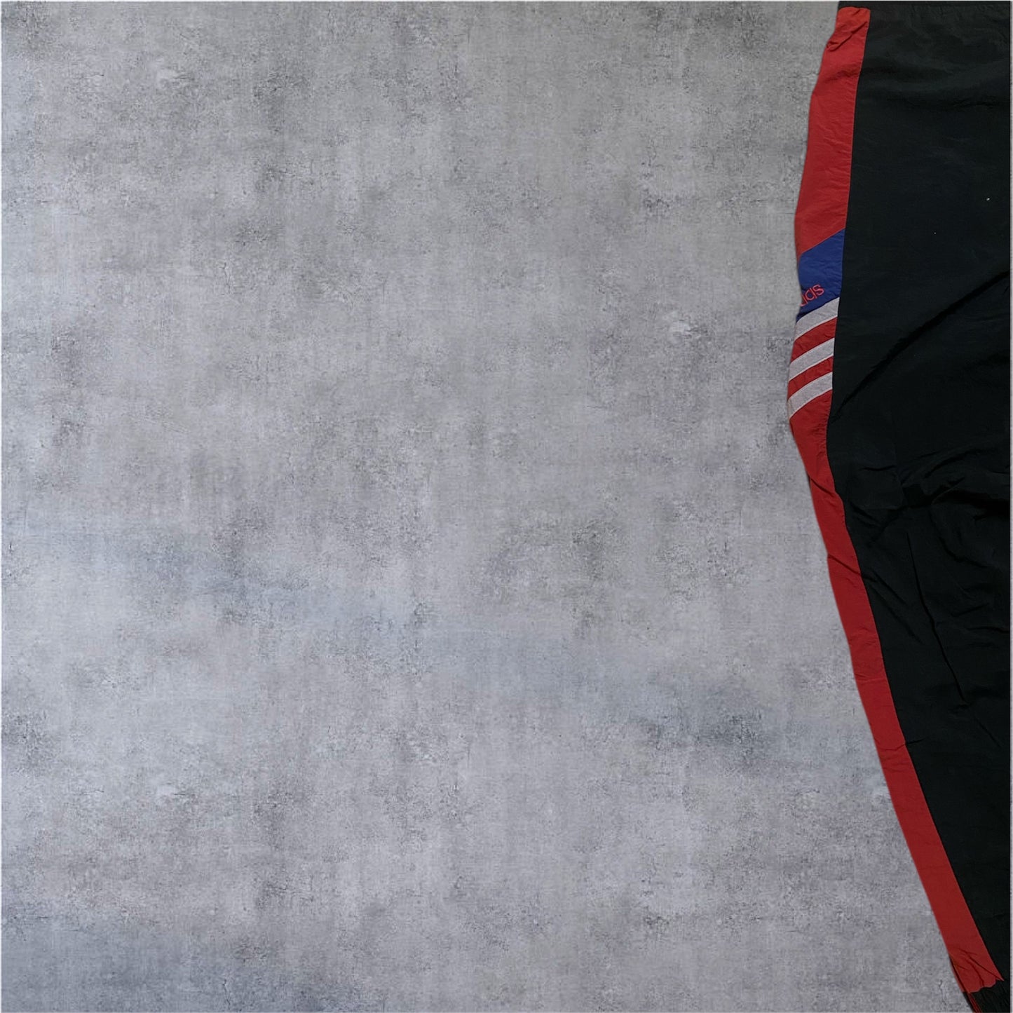 VINTAGE Adidas Trackpants – 90s Colorblocking – Navy / Rot / Blau – Gr. S
