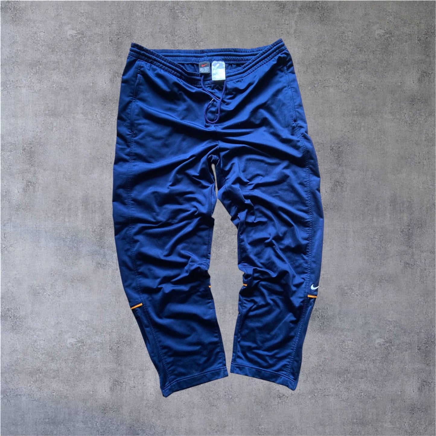 VINTAGE Nike 90s TRACKSUIT – WHITE & NAVY - Gr. XL