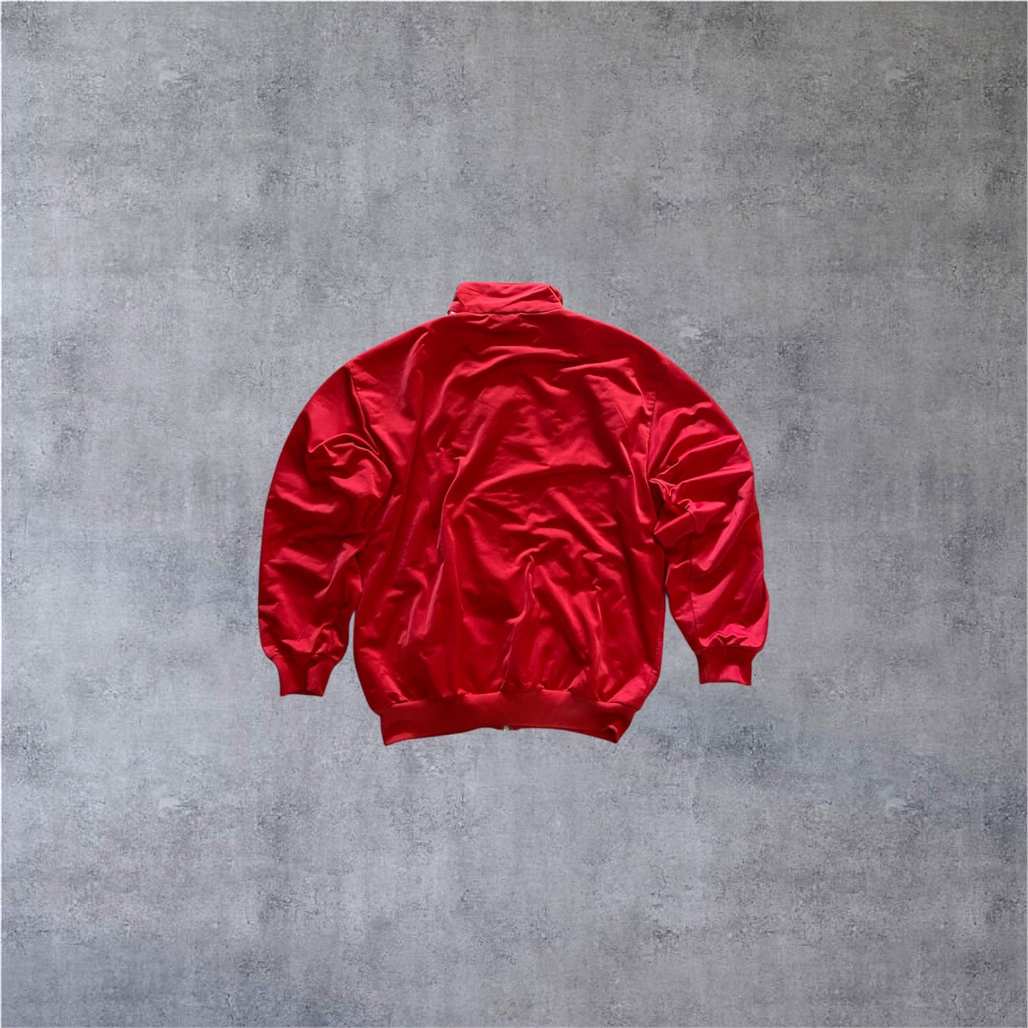 VINTAGE Adidas 90s Originals Trainingsjacke – Firebird Style – Rot/Weiß – Gr. M