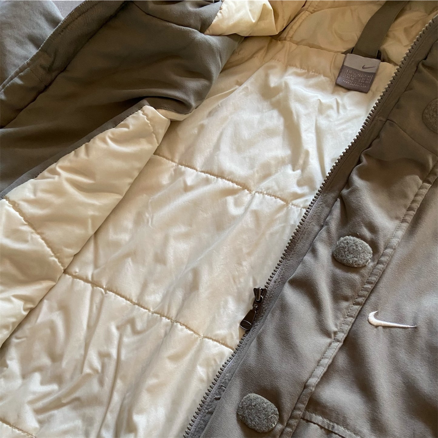VINTAGE Nike 2000s Jacket – Mini Swoosh – Gr. XL