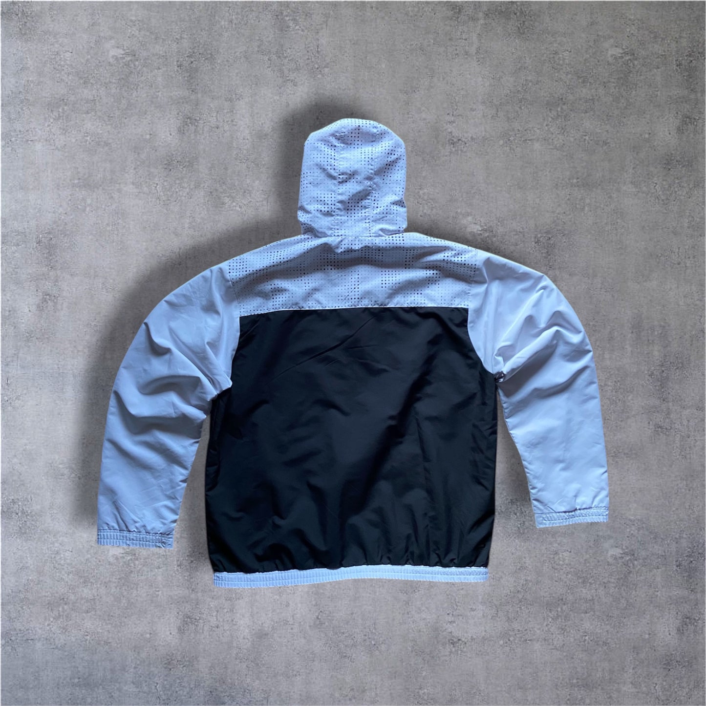 VINTAGE Nike 2000s Air Max 95 „Windrunner“ Trainingsanzug – Full Set – White/Black/Teal – Gr. XL