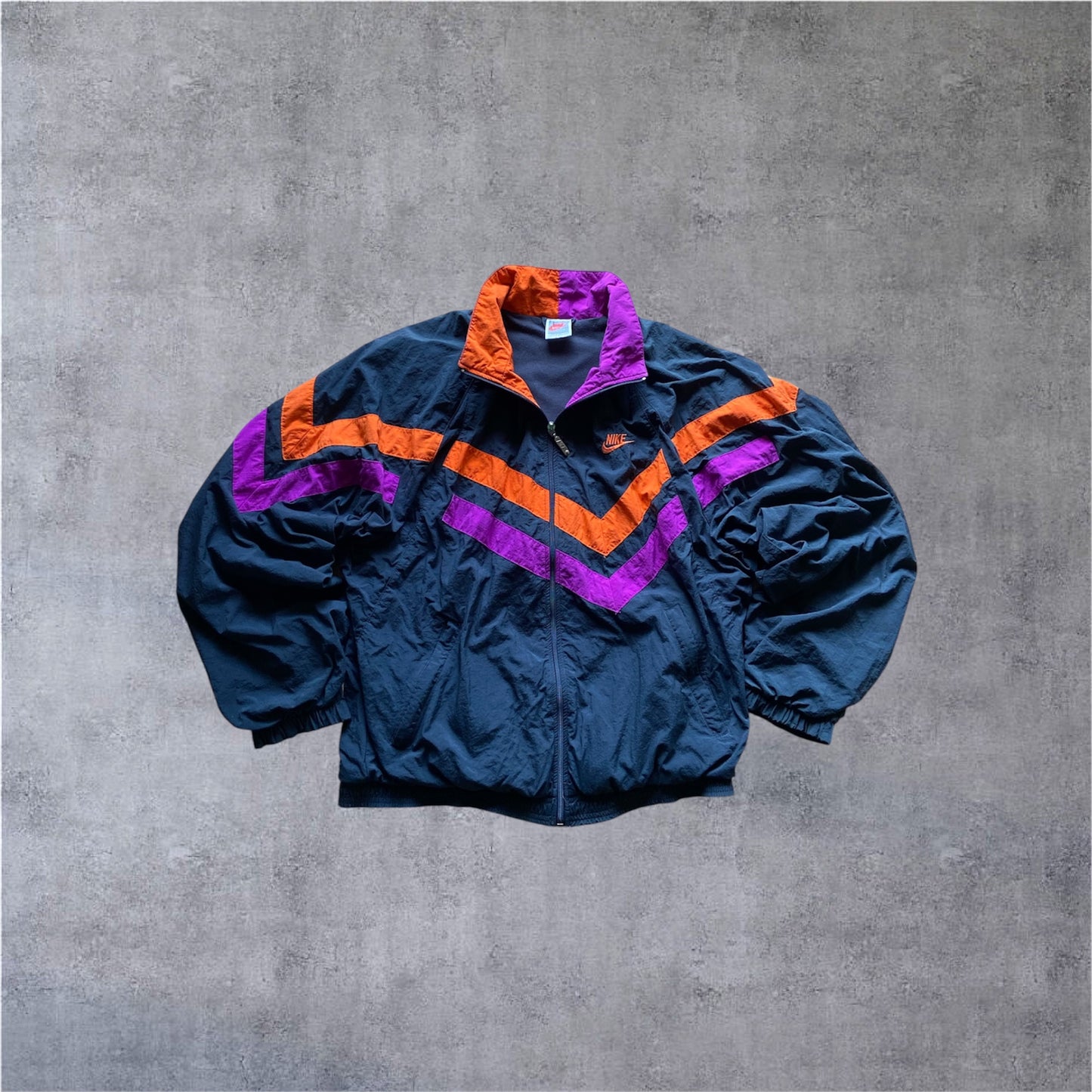 VINTAGE Nike 90s CHEVRON TRACKSUIT – Gr. M