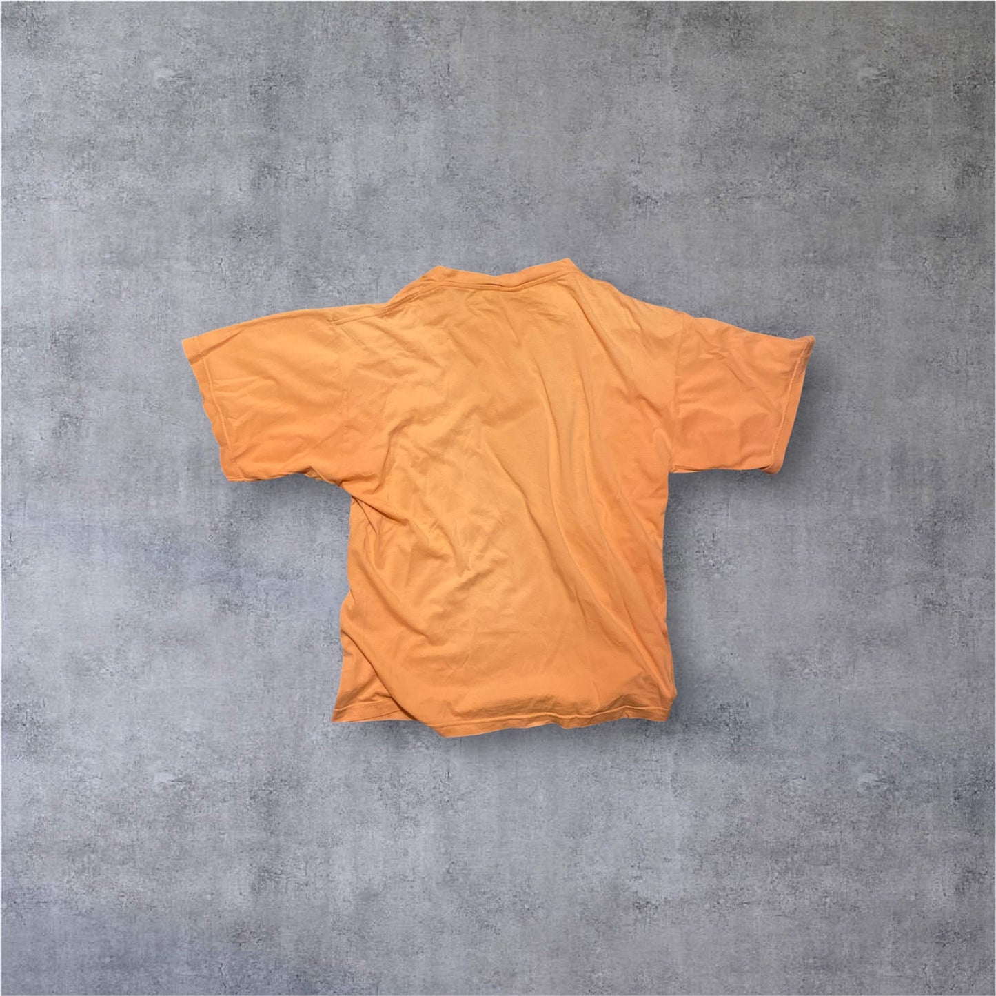 VINTAGE Nike 90s Shirt - Orange - Gr. XL