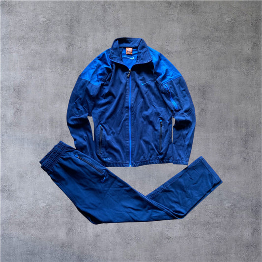 VINTAGE Nike 2000s ATHLETIC DEPT. DRI-FIT TRACKSUIT - Gr. S