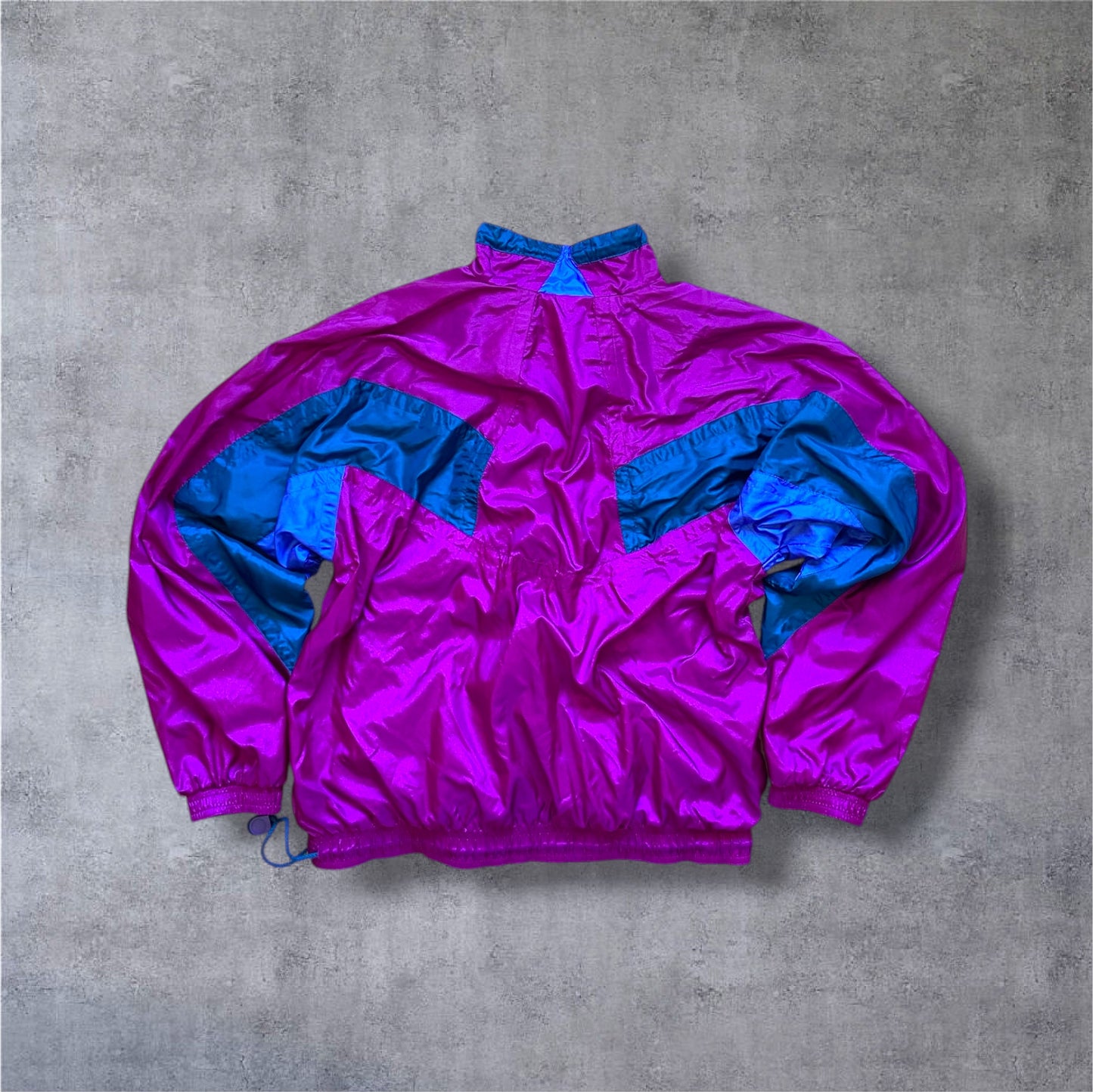 VINTAGE 90s Nike Grey Tag Tracksuit - Purple/Teal - Made in Malaysia - Gr. M