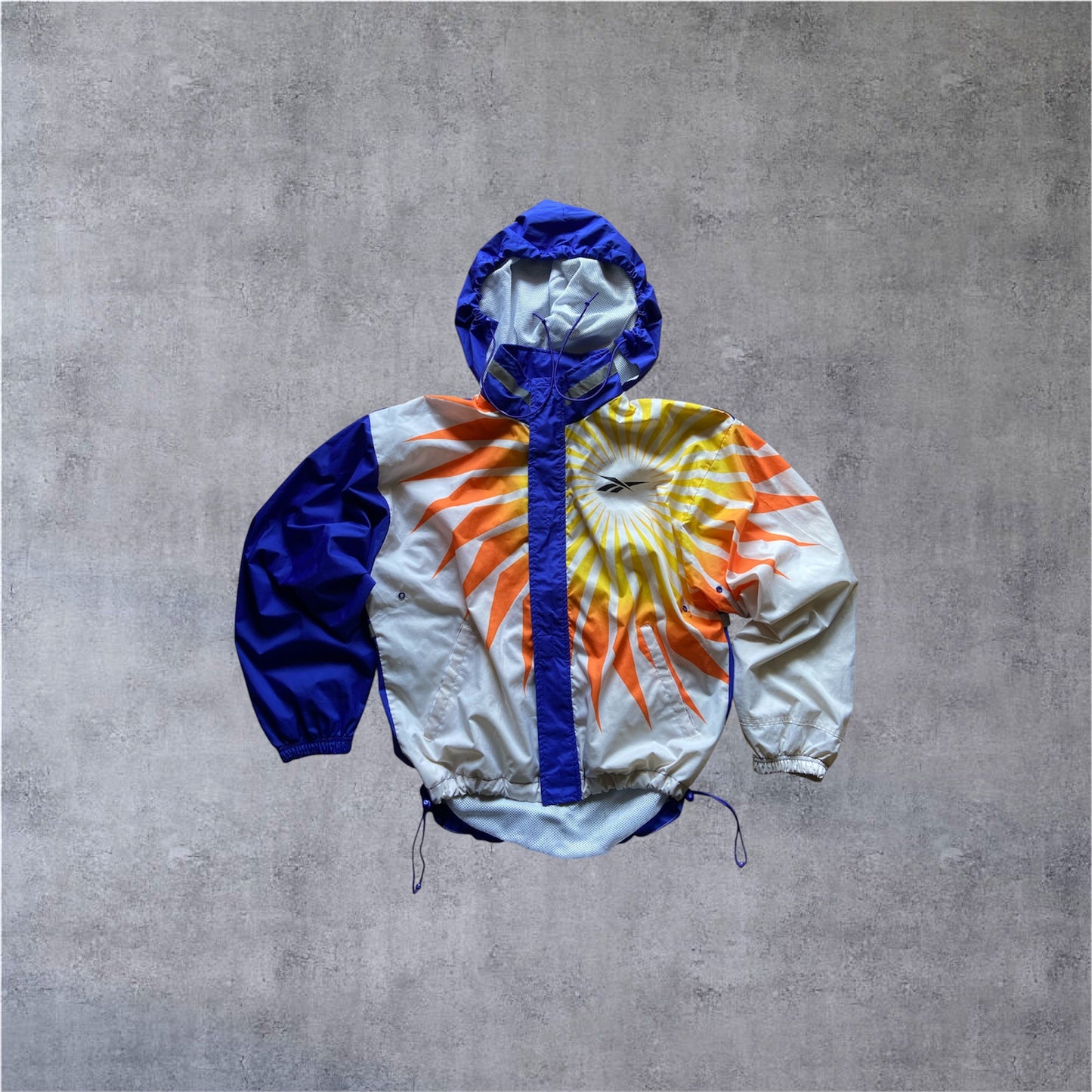 VINTAGE Reebok 90s „SUNBURST“ TRACKSUIT – FULL SET - Gr. S