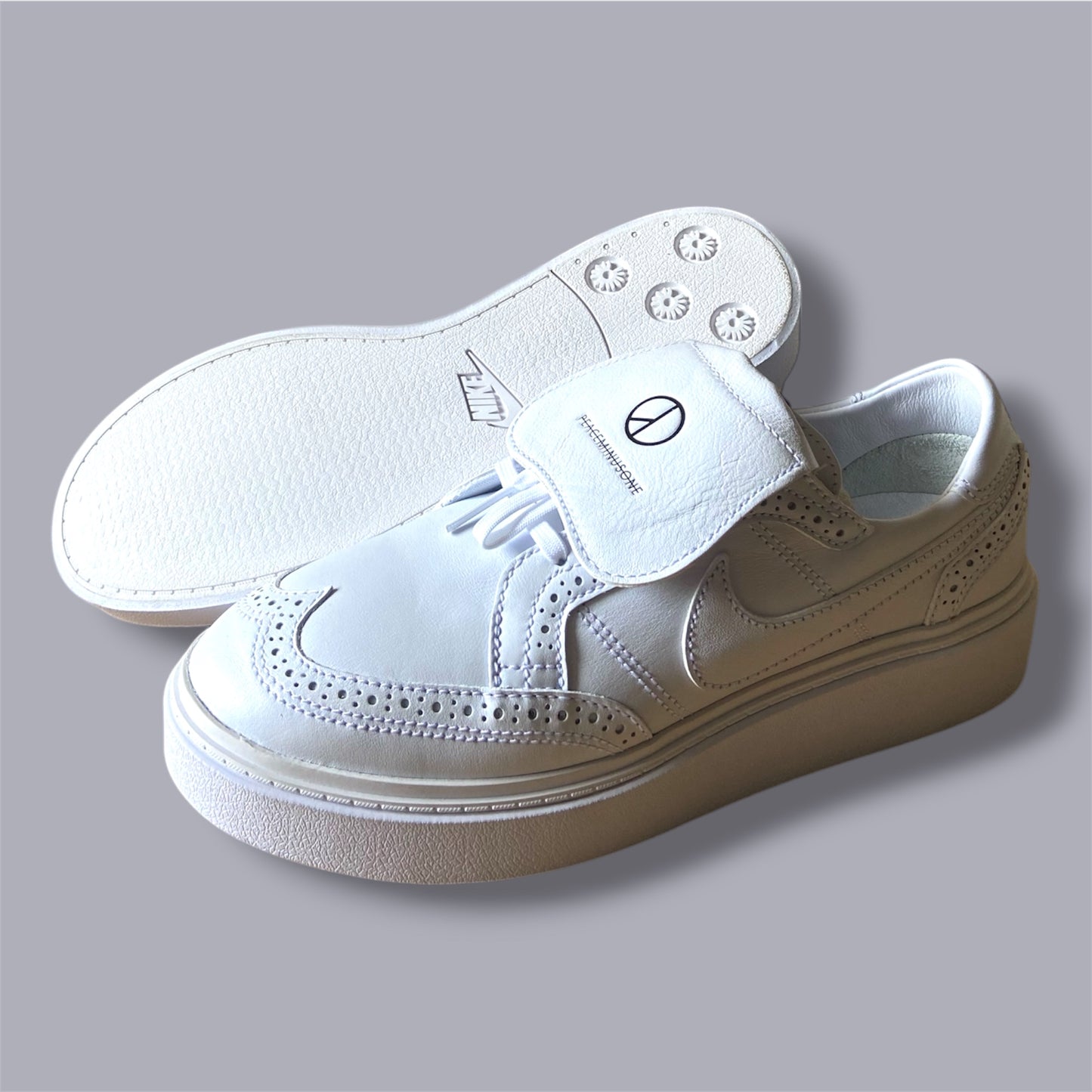 Nike Kwondo 1 x PEACEMINUSONE „Triple White“ – EU 43 / US 9.5