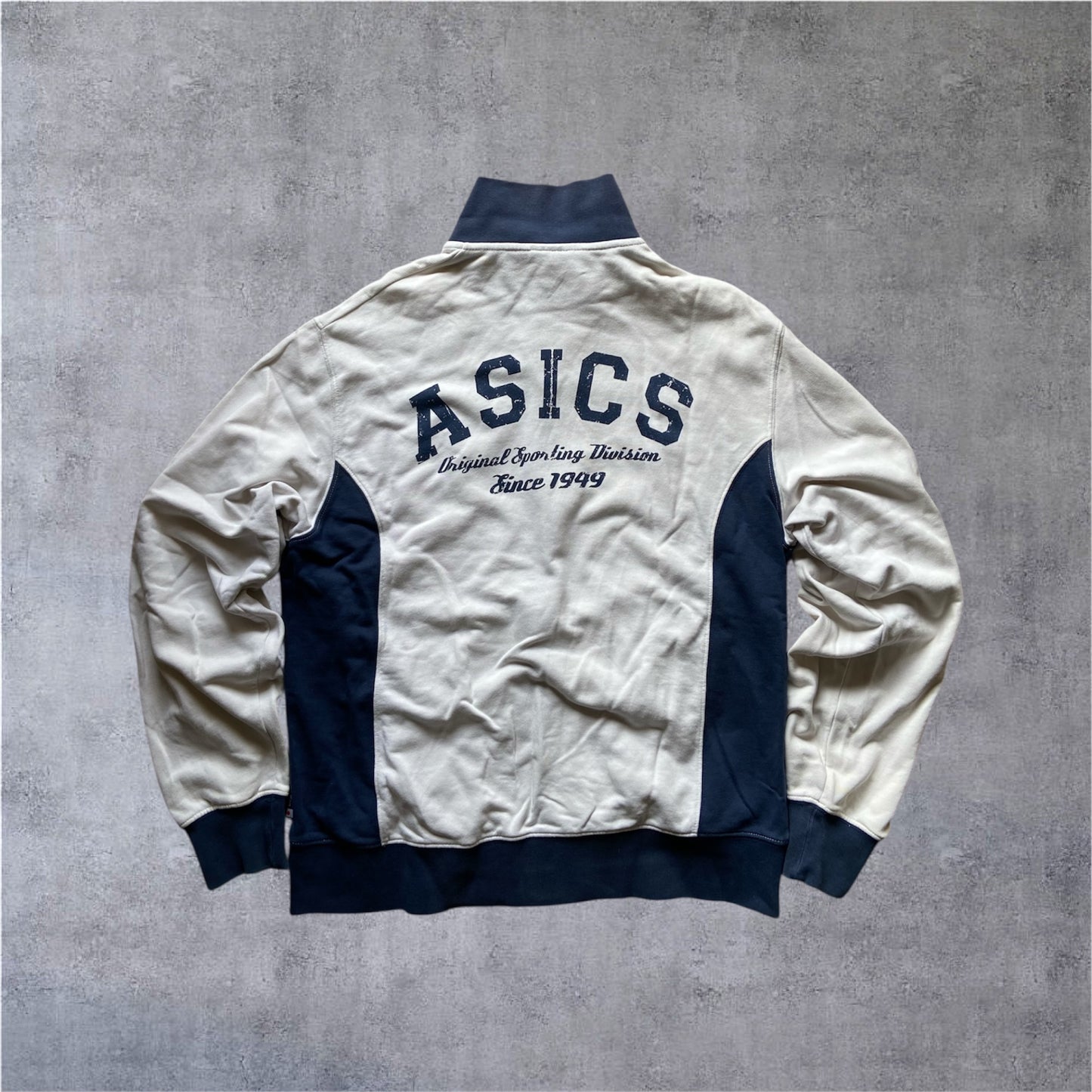 VINTAGE Asics 90s "ORIGINAL SPORTING DIVISION" TRACKSUIT - Gr. XL