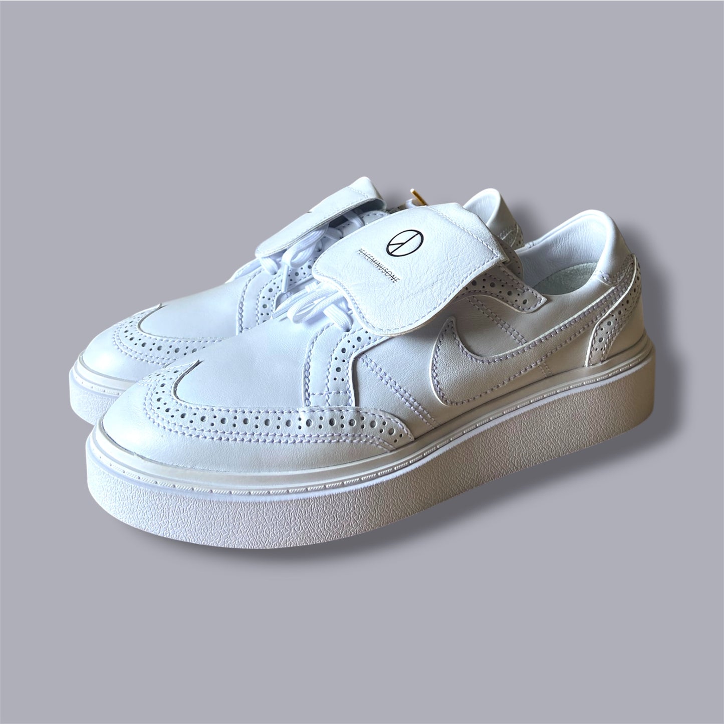 Nike Kwondo 1 x PEACEMINUSONE „Triple White“ – EU 43 / US 9.5