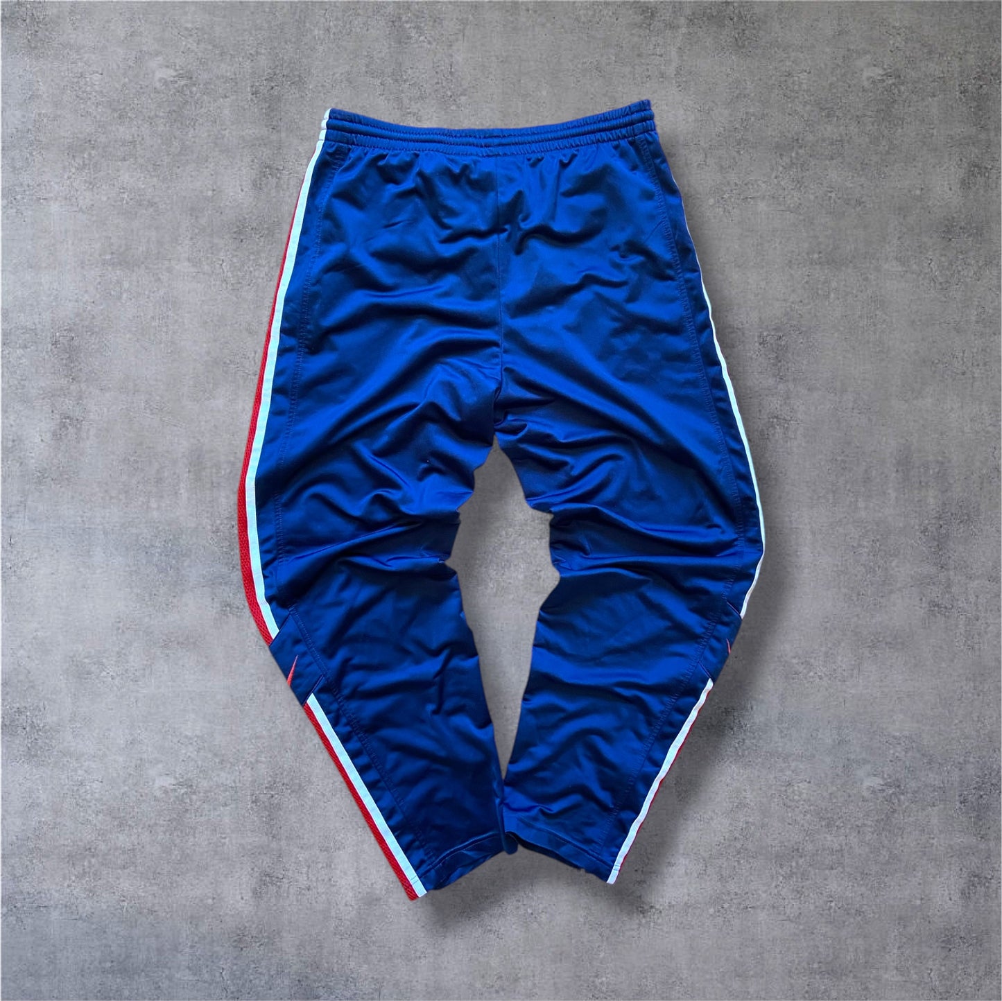 VINTAGE 90s Nike "Just Do It" Full Tracksuit – Gr. L – Navy/Red/White