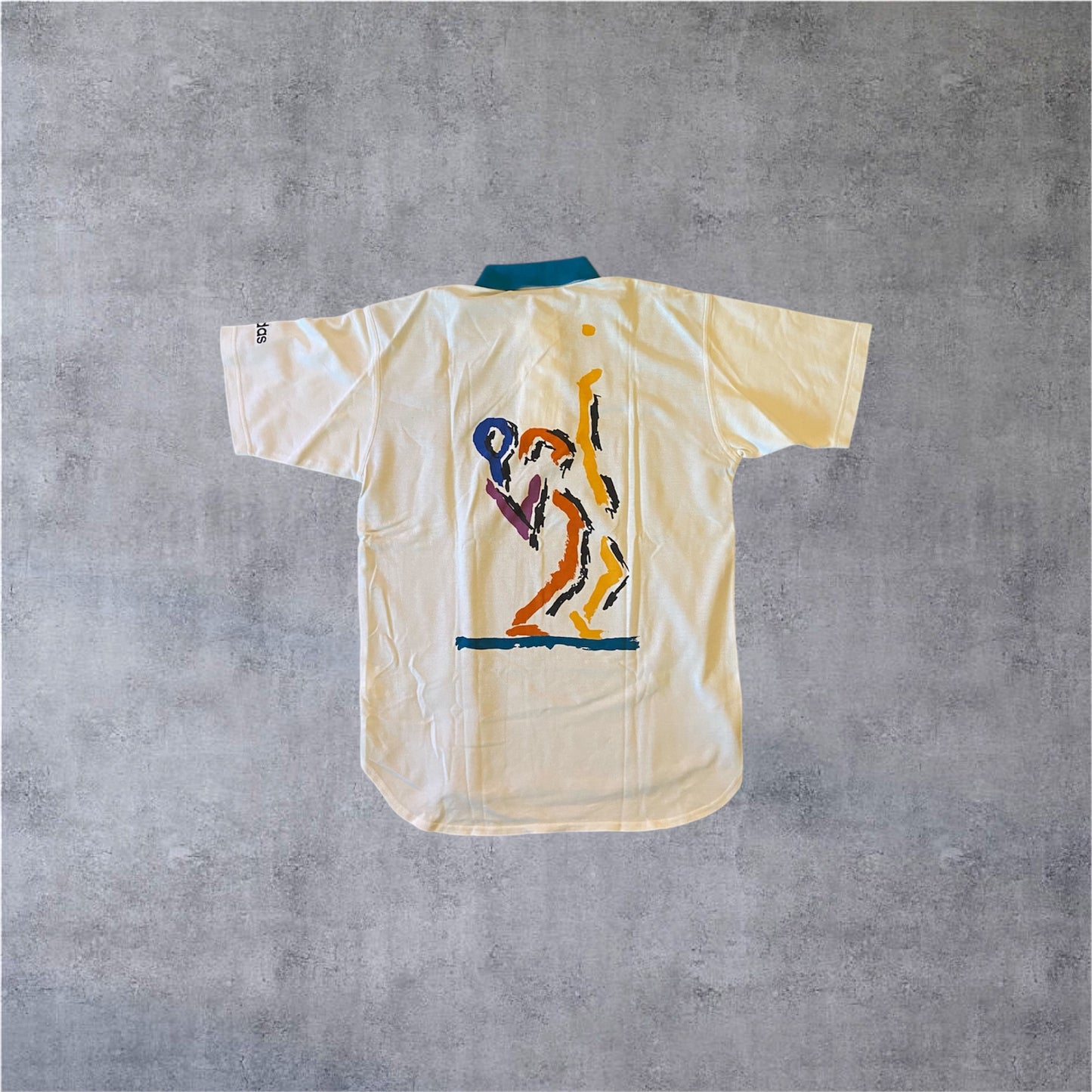 VINTAGE Adidas 90s ATP Tour Polo – 90s Tennis Archive – Gr. L