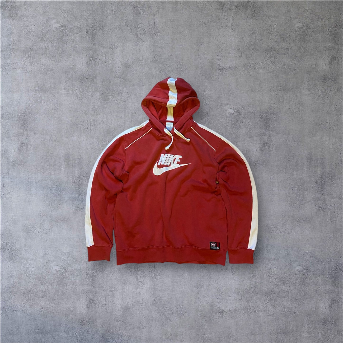 VINTAGE Nike 2000s Hoodie - Red - Gr. M
