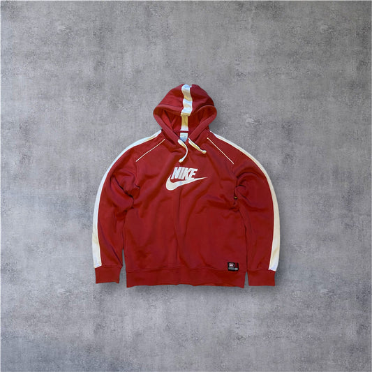 VINTAGE Nike 2000s Hoodie - Red - Gr. M