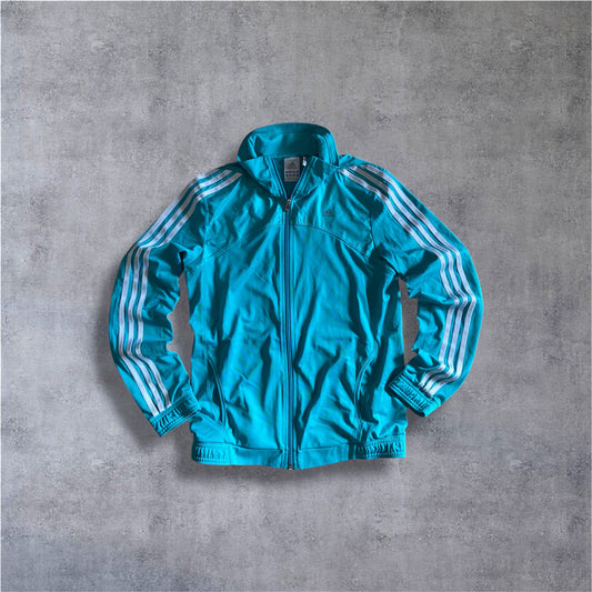 VINTAGE Adidas 2000s Originals Trackjacket – Türkis / Teal – Gr. S