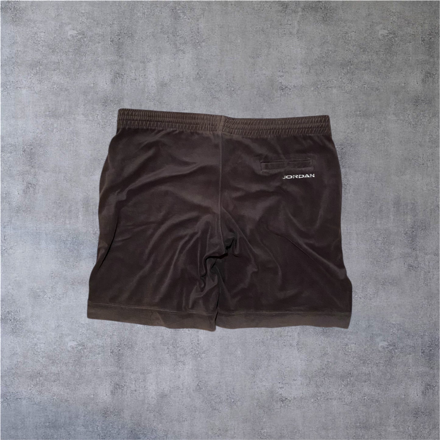 VINTAGE Jordan 90s Shorts - Dark Brown - Gr. L