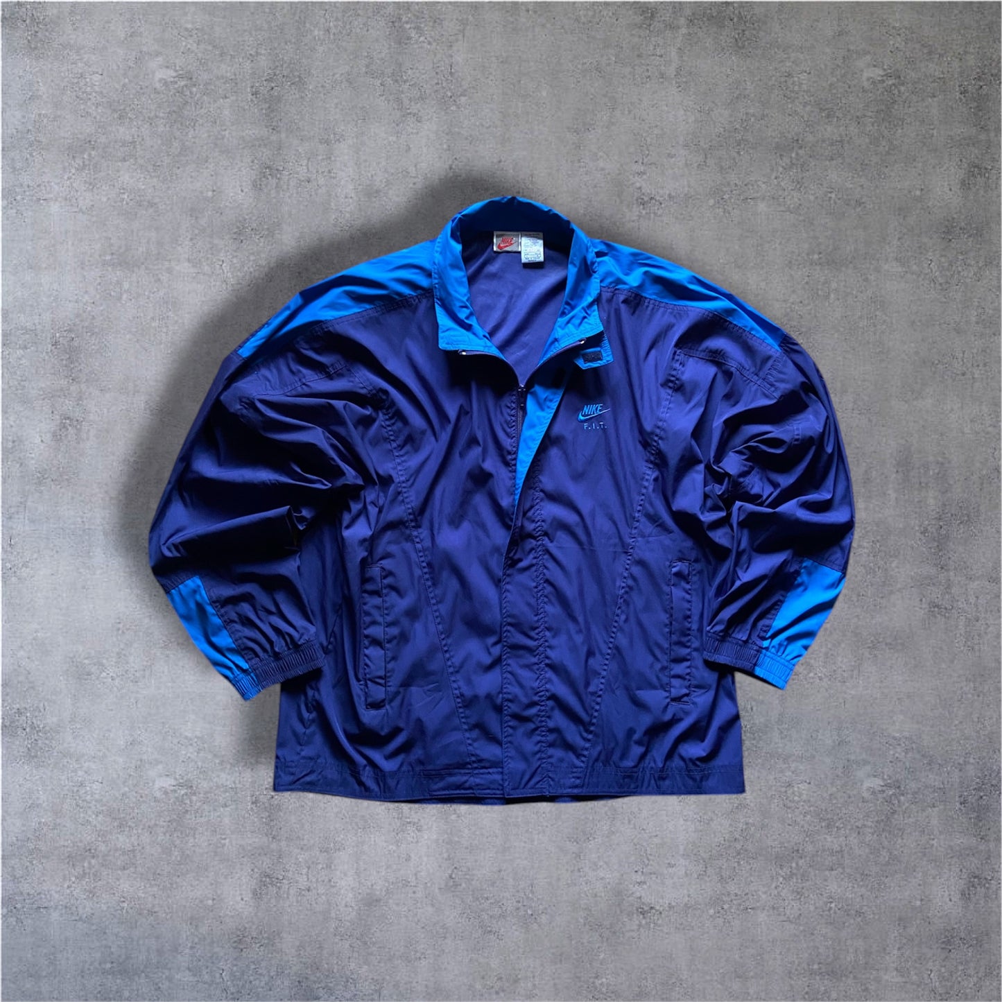 VINTAGE Nike 90s F.I.T. Traicksuit – Grey Tag – Jacke L / Hose M