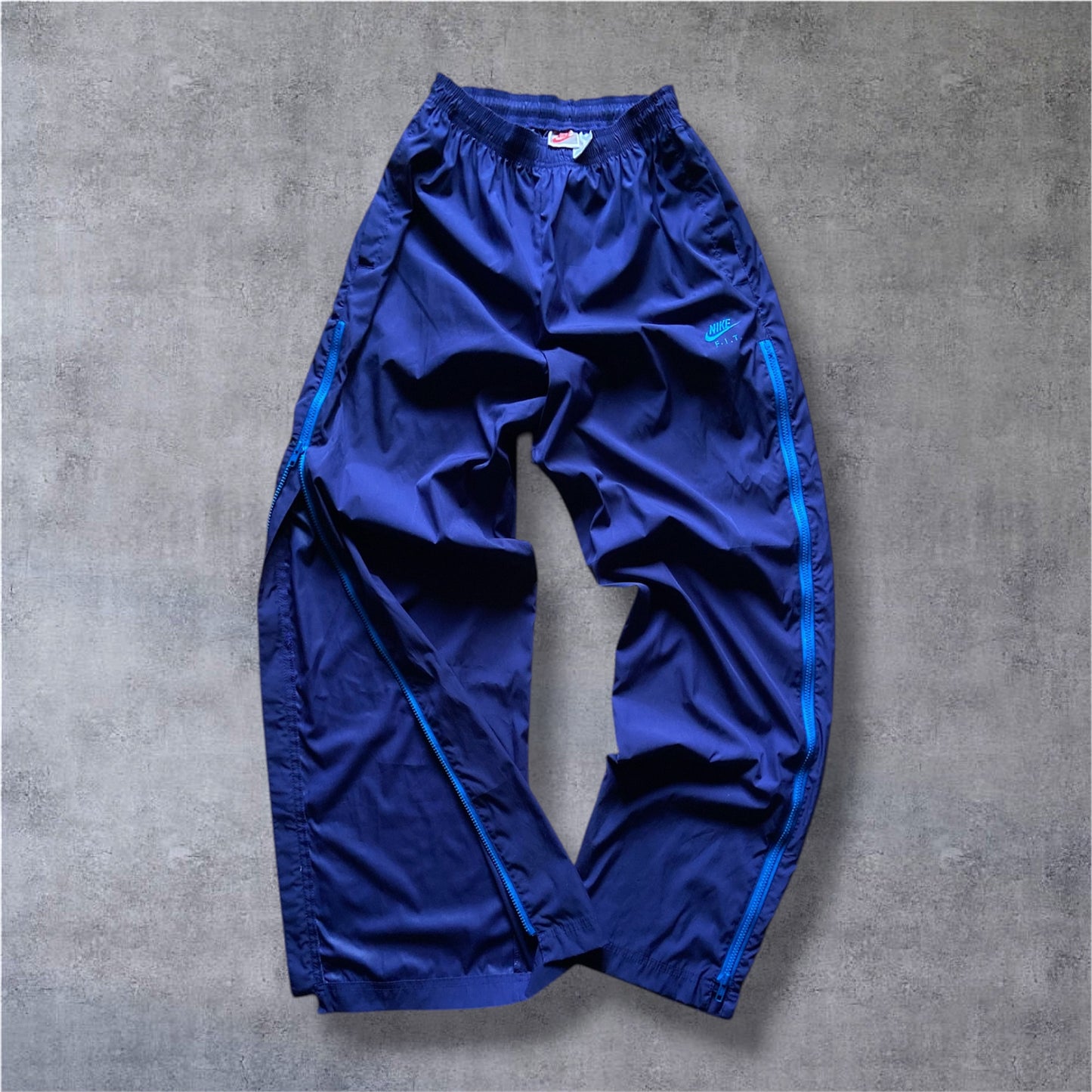 VINTAGE Nike 90s F.I.T. Traicksuit – Grey Tag – Jacke L / Hose M