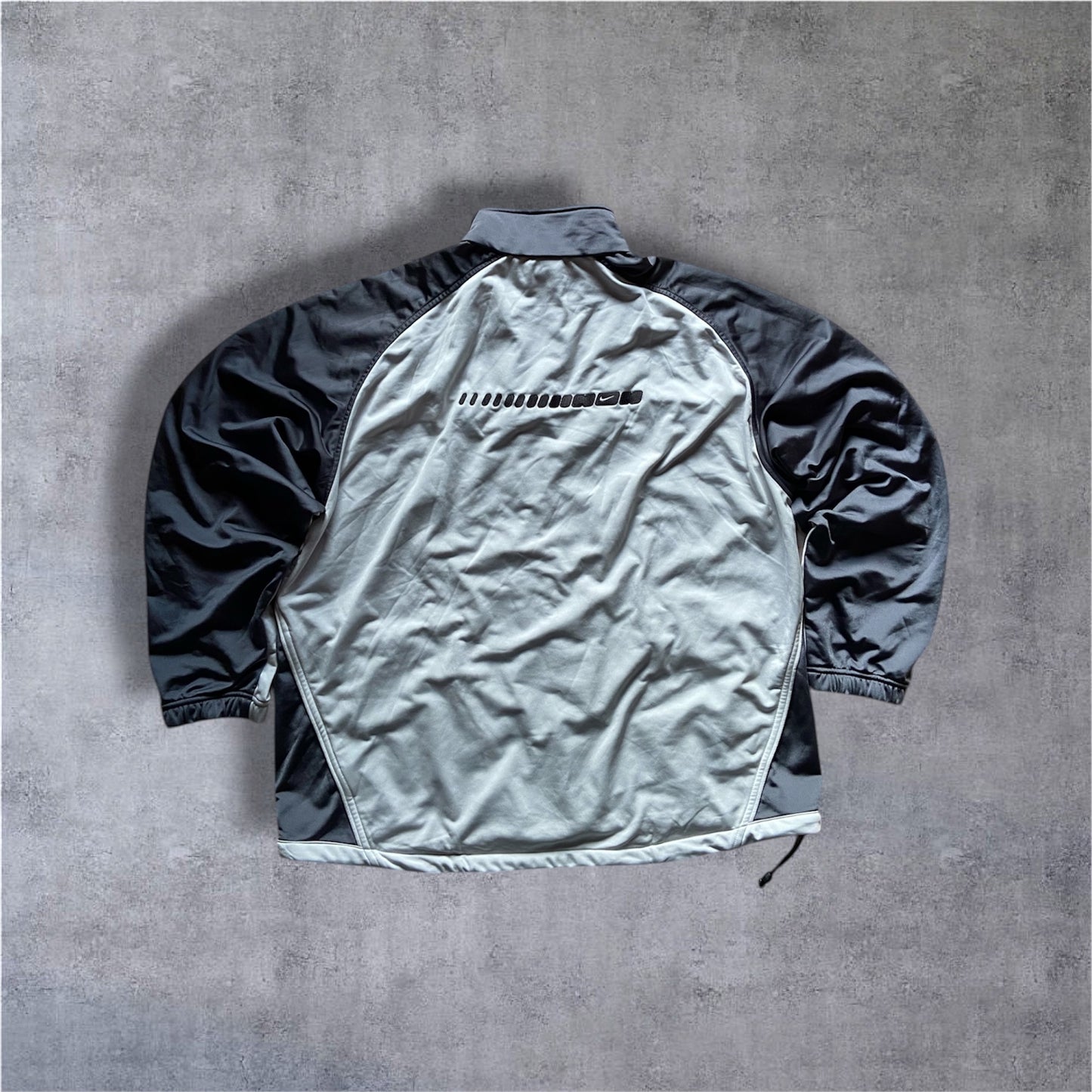 VINTAGE Nike 2000s Tracksuit – Silver Tag – Grey Shades – XXL