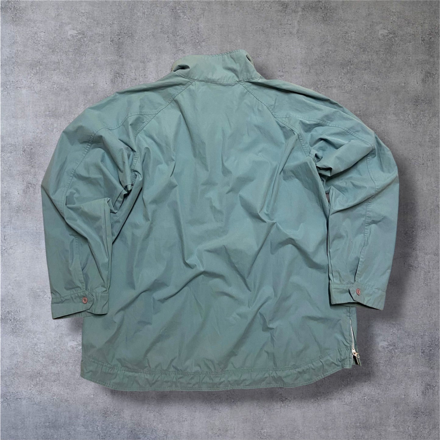 VINTAGE Nike Anorak – Huge Pocket – Salbei/Teal – Gr. XXL