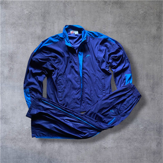 VINTAGE Nike 90s F.I.T. Traicksuit – Grey Tag – Jacke L / Hose M