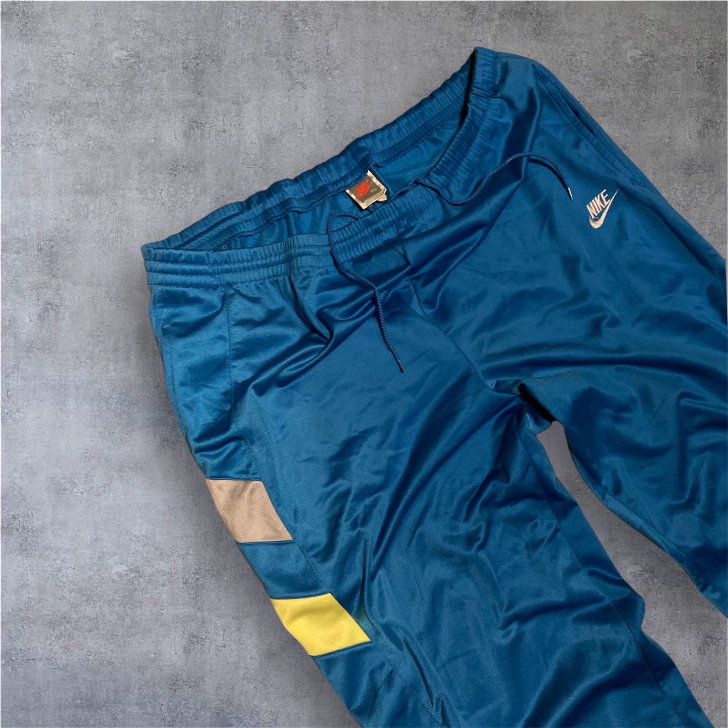 VINTAGE Nike 90s Trackpants - Blue - Gr. XL