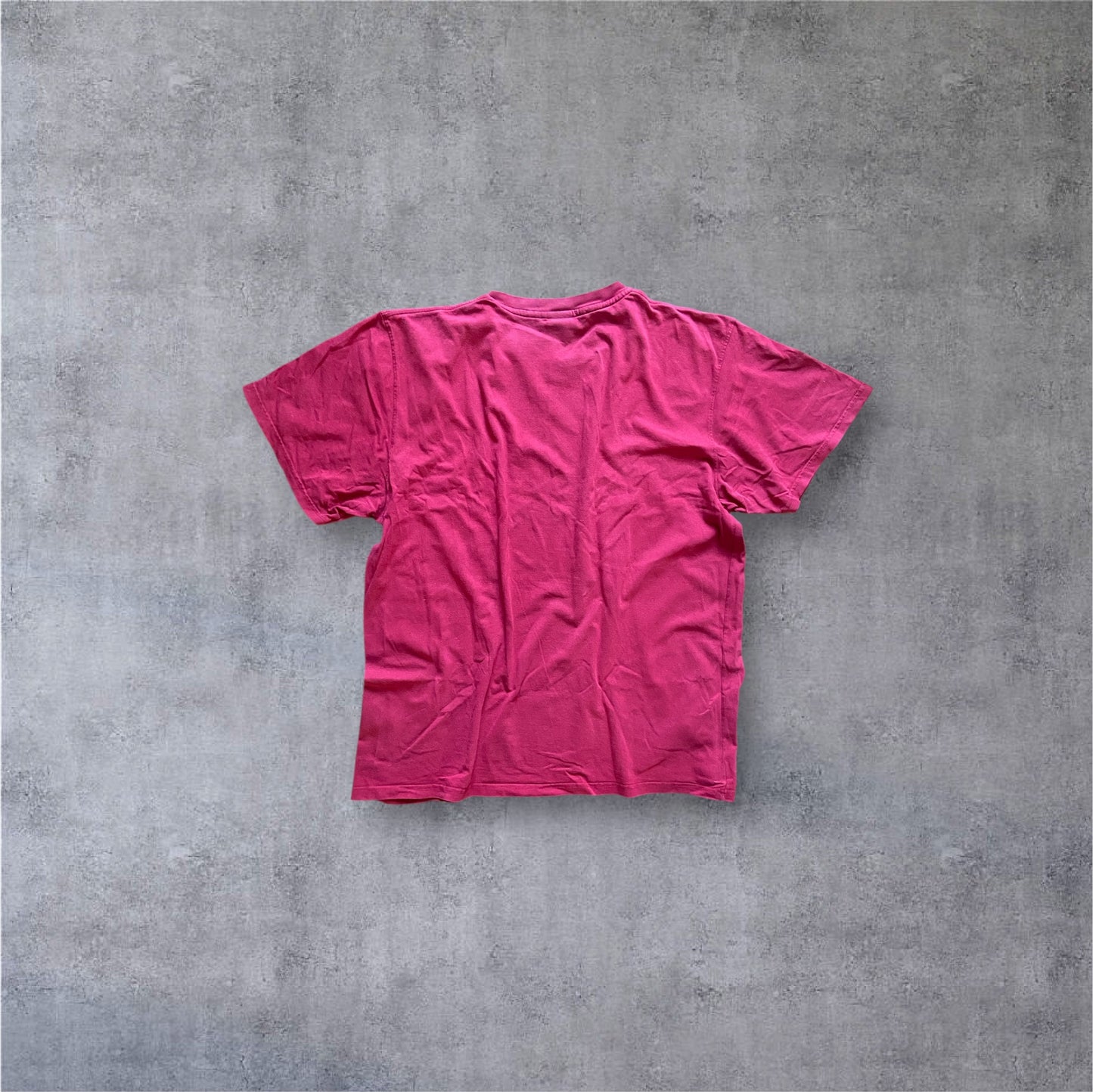 VINTAGE Nike 2000s Vintage Center Swoosh Tee – Magenta/Deep Pink – Silver Tag 00s – XXL
