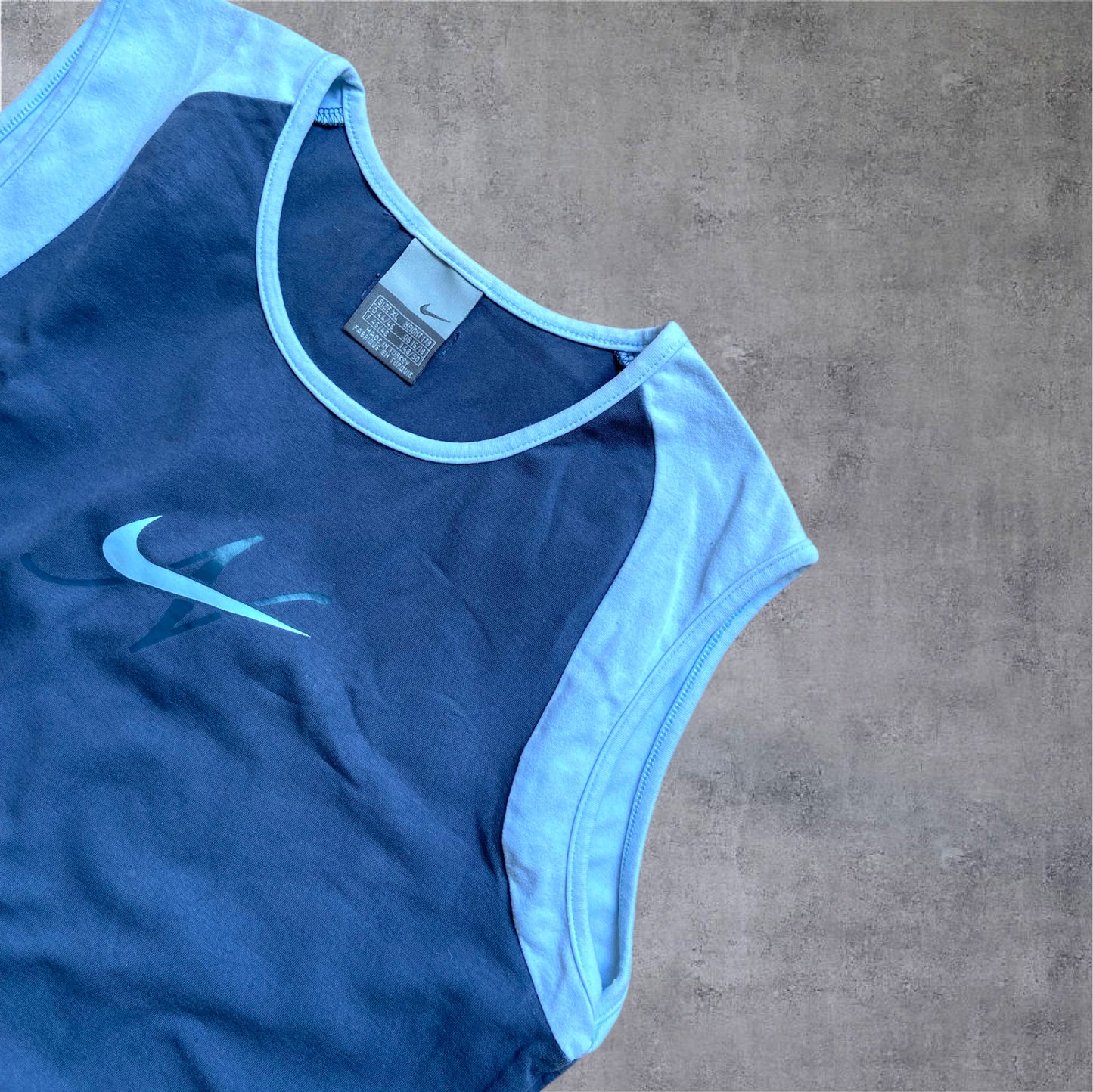 VINTAGE 2000s Nike Athletic Tank Top – Sporty Y2K Nirvana - Gr. XL