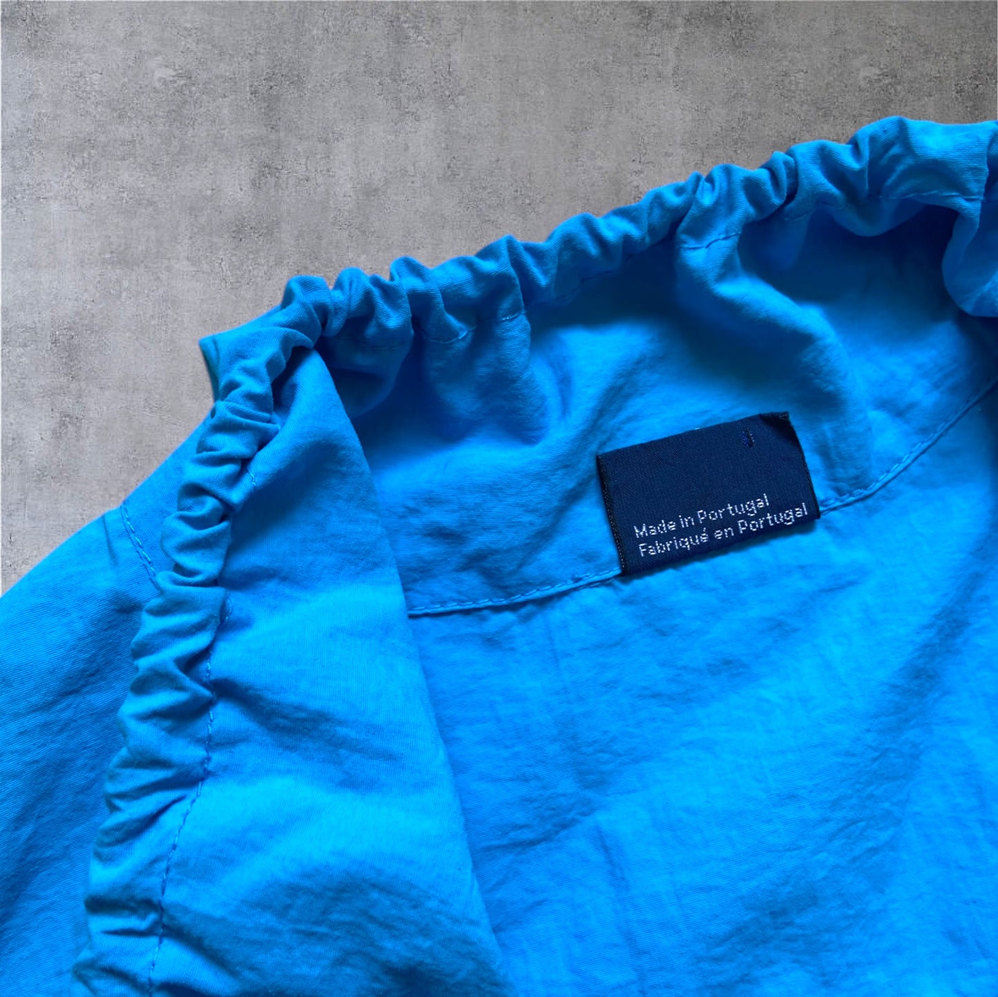 VINTAGE 90s Nike Windbreaker – Blue Tag – Made in Portugal – Hellblau – Gr. XL