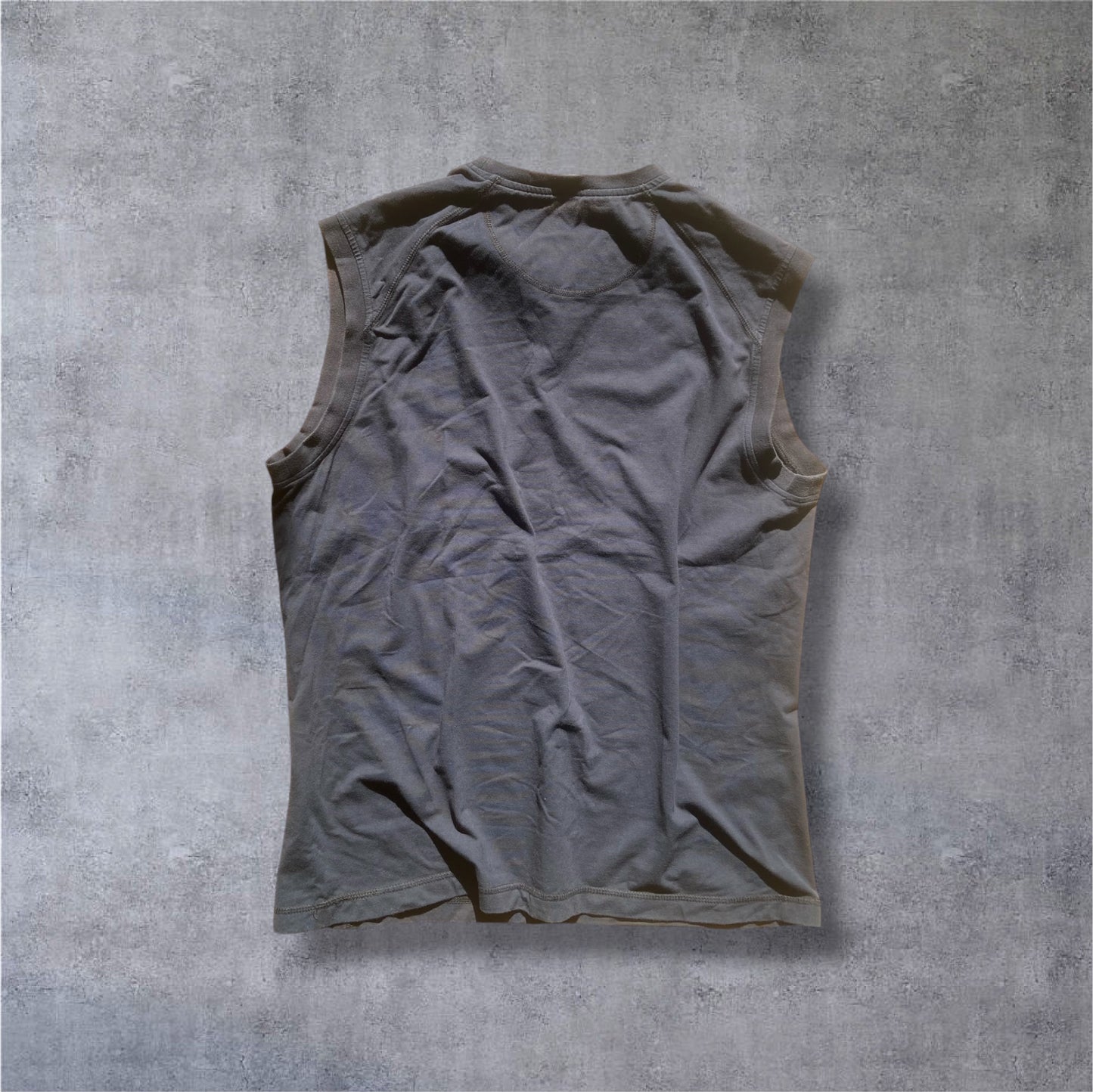 VINTAGE Nike 2000s Silver Tag Tank Top – Black – Gr. L