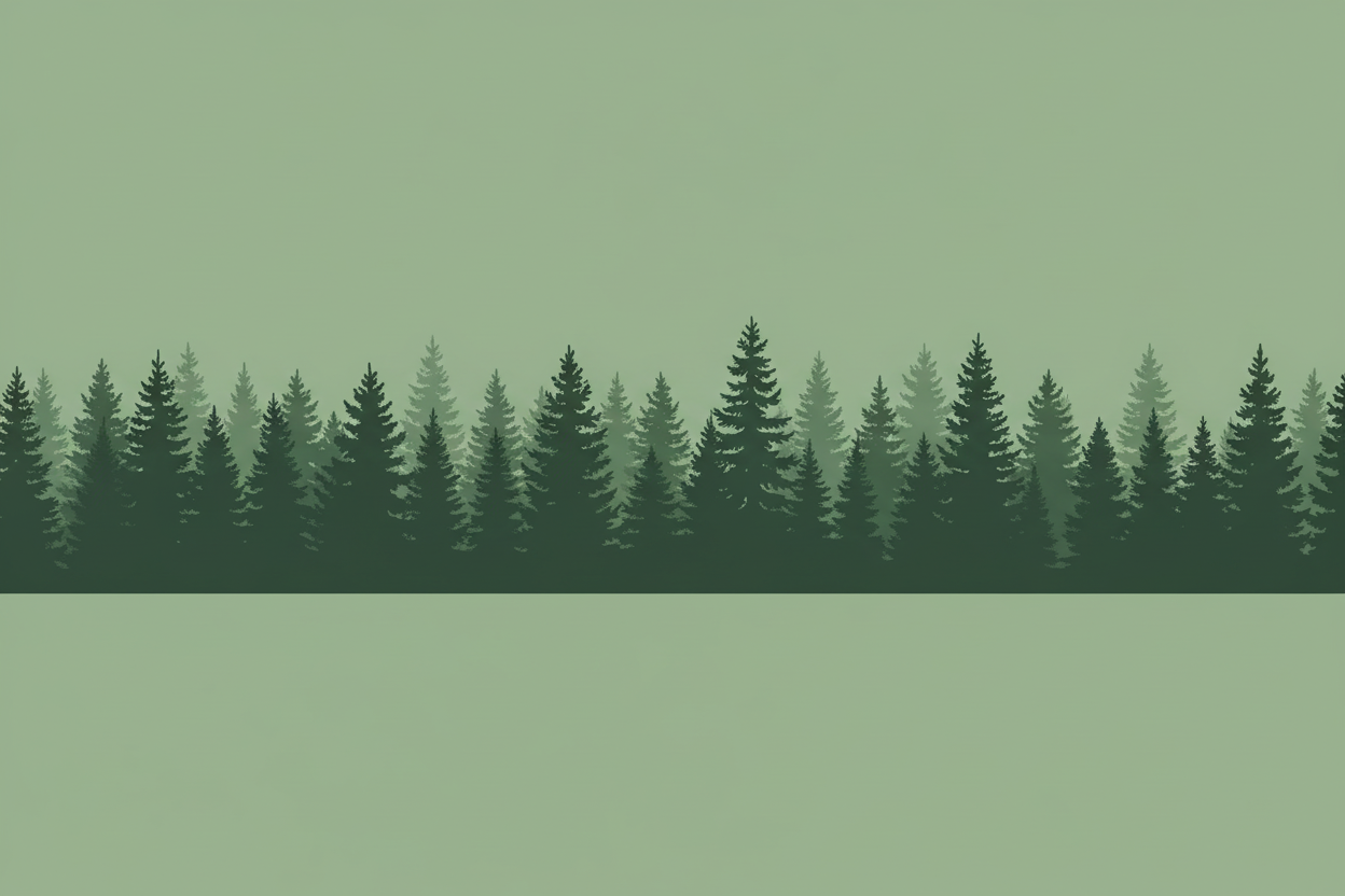 Schwarzwald Tannenwald Silhouette Banner